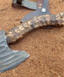 Carved Antiqued Hand Axe